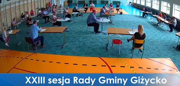 XXIII sesja Rady Gminy Giżycko